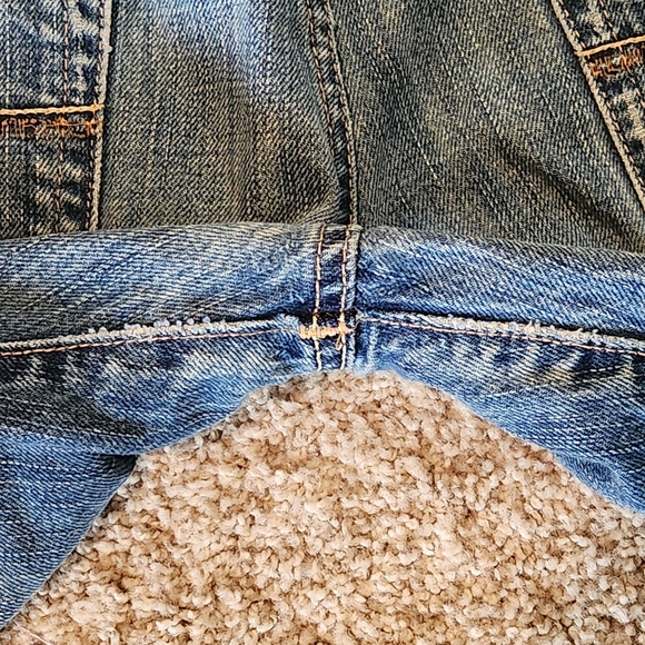 Y2K Abercrombie and Fitch Button Fly Low Rise Kilburn Bootcut Jeans Size 30x30 - Picture 10 of 11